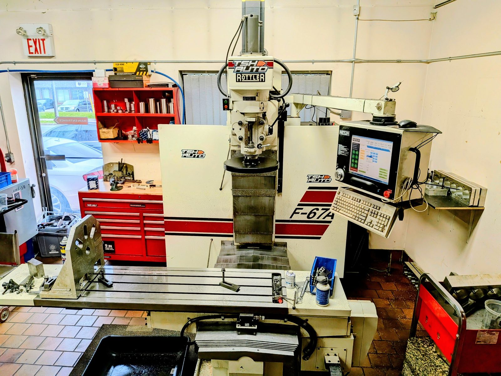 TSH Auto Rottler F67A CNC machining centre